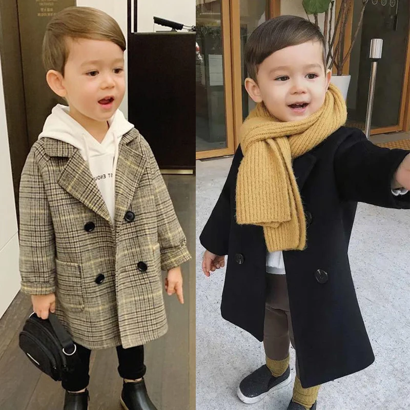 Baby Boy Clothing Zara - Autumn Winter Boys Fashion Jacket Solid