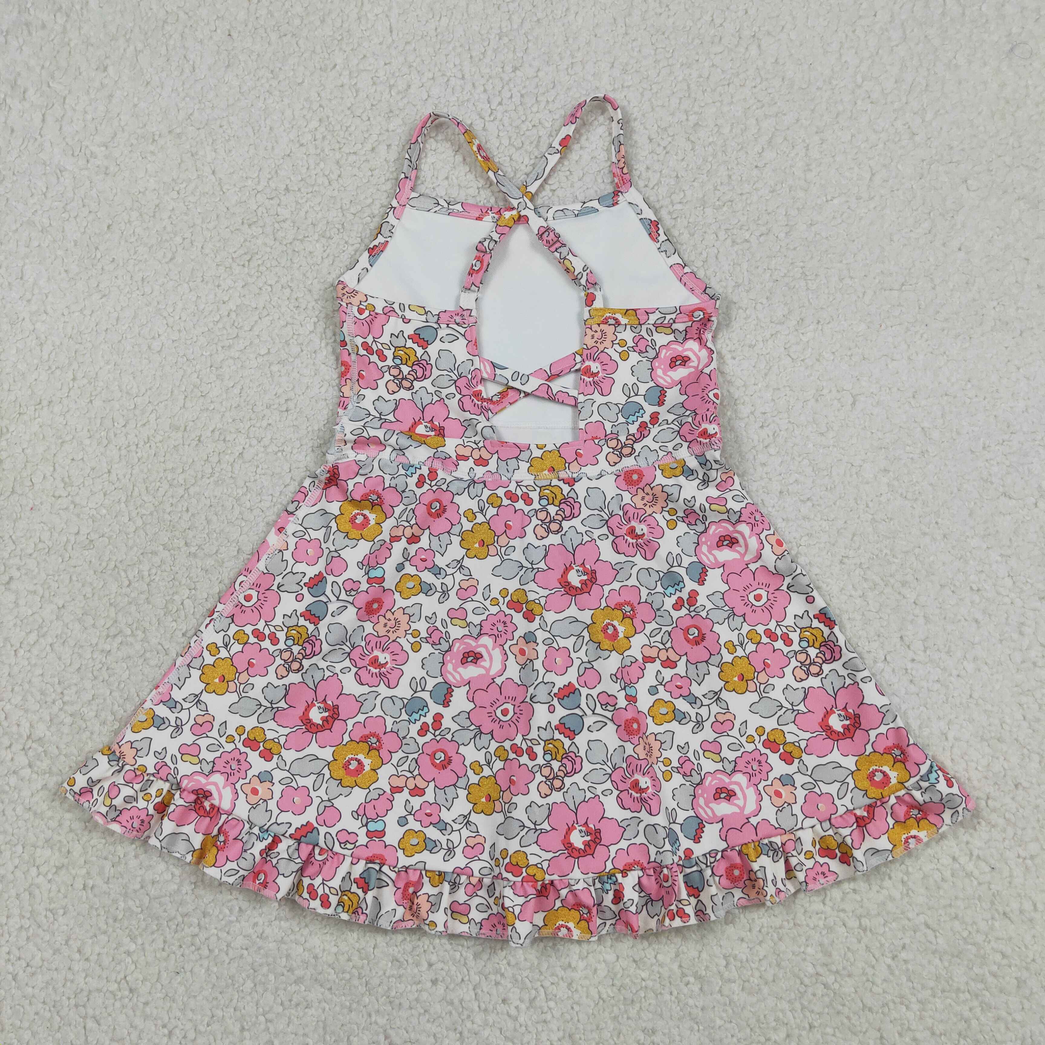 Baby Yoga Clothing - Wholesale Baby Girl Active Flower Clothing