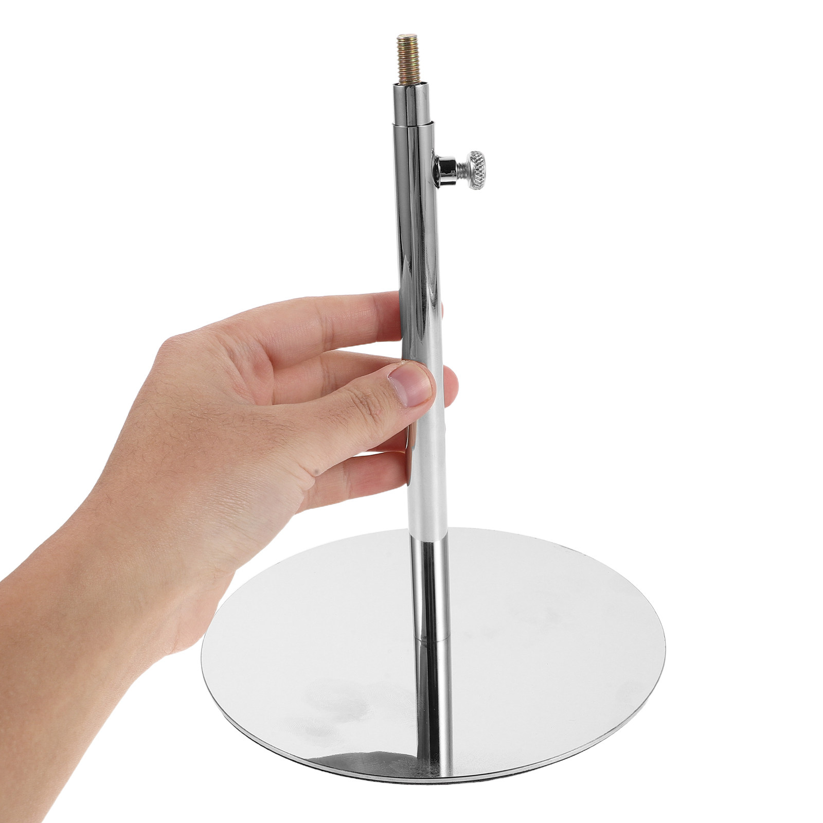 Baby Clothing Display Stand - Mannequin Metal Base Adjustable Height 20.5-34