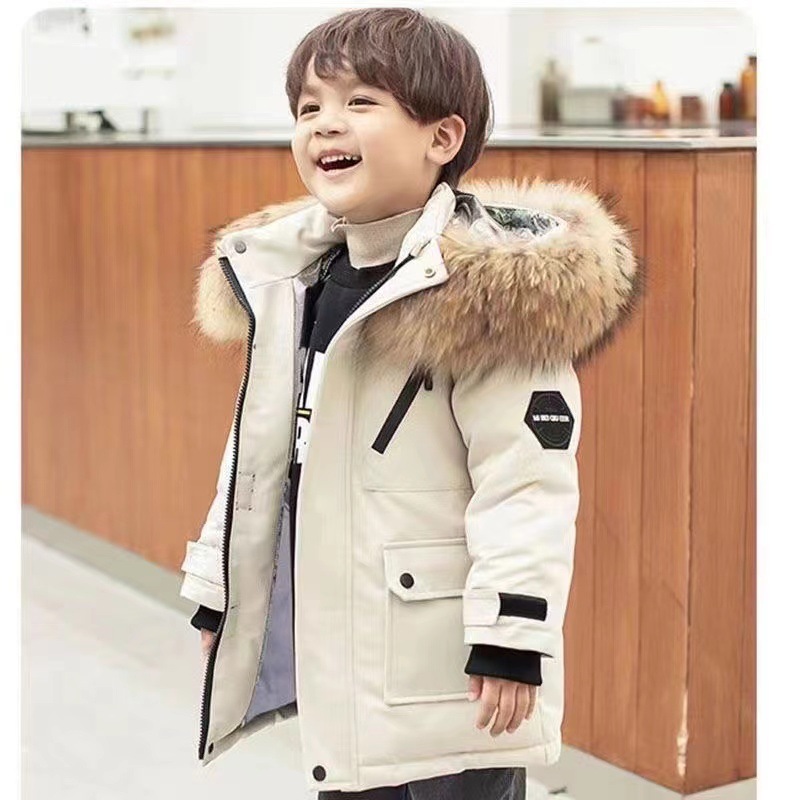 Baby Boy Clothing Zara - -30℃ Winter Kids Padded Jacket Children