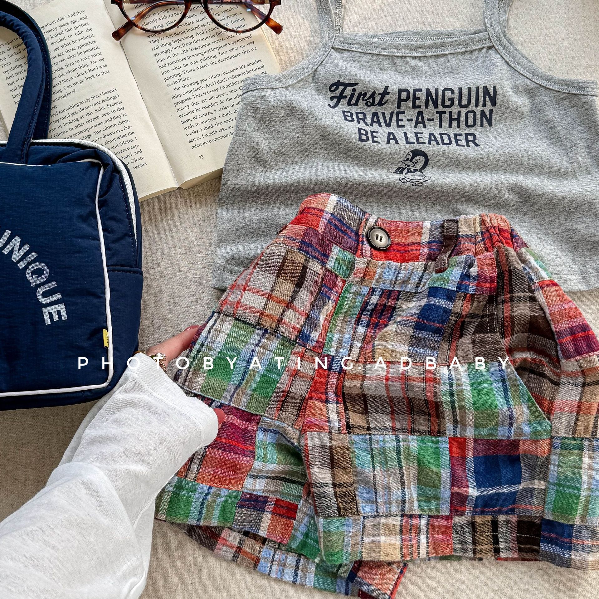 Baby Clothing Korea - 2026 Girls Pants Summer New Childrens
